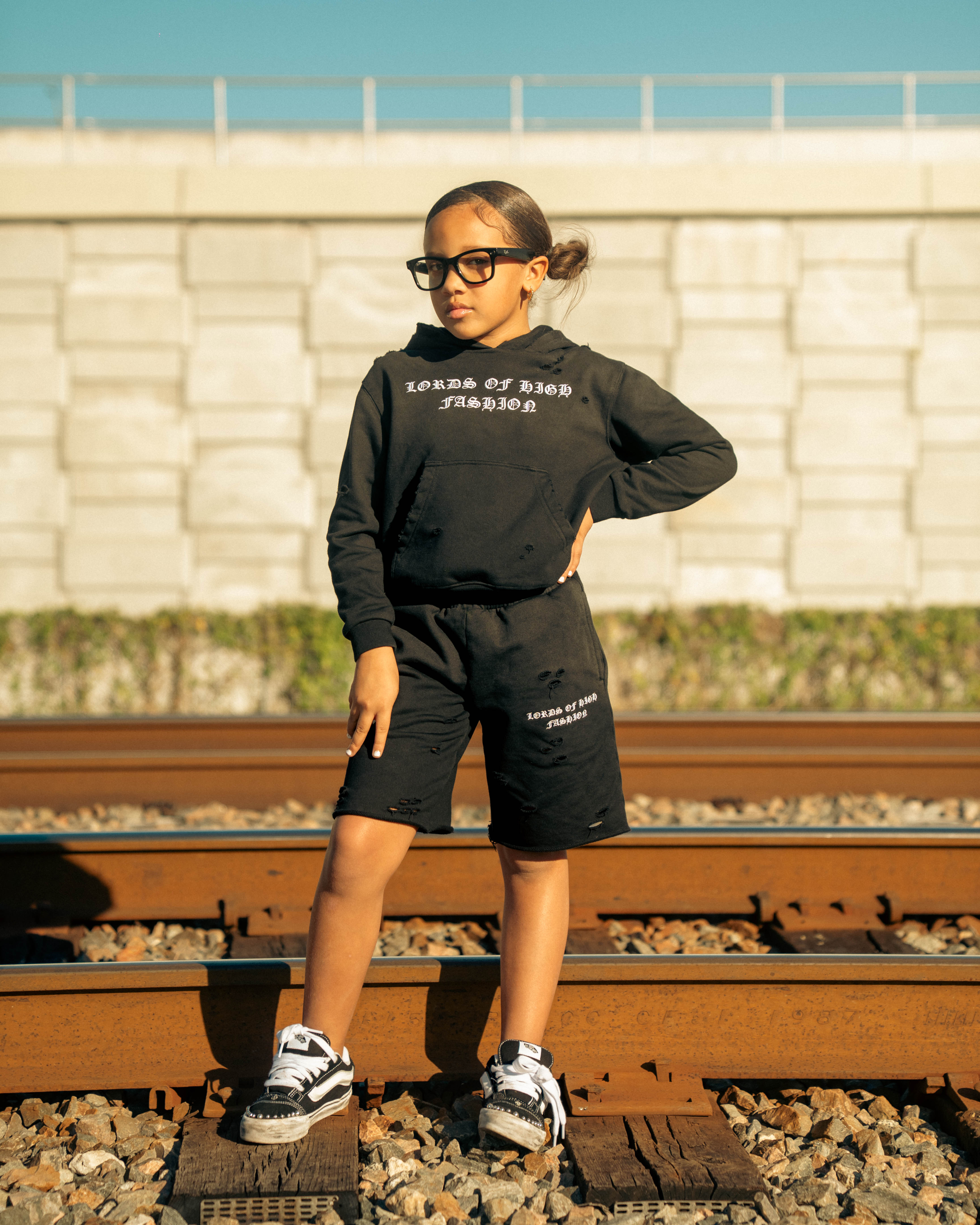 KIDS "BLACK LIST" SHORT SET