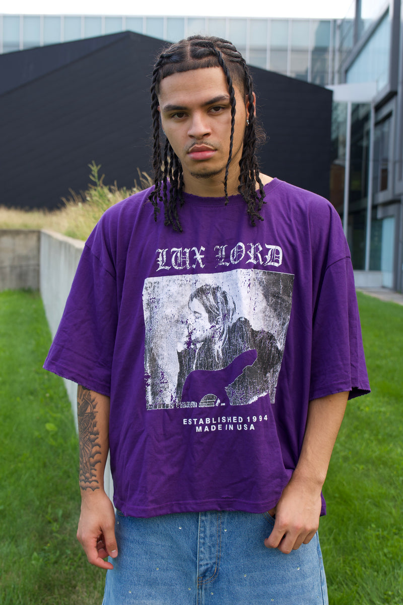 Purple Vintage Tee