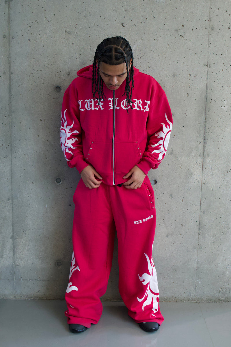 Pink Sun Sweatpants
