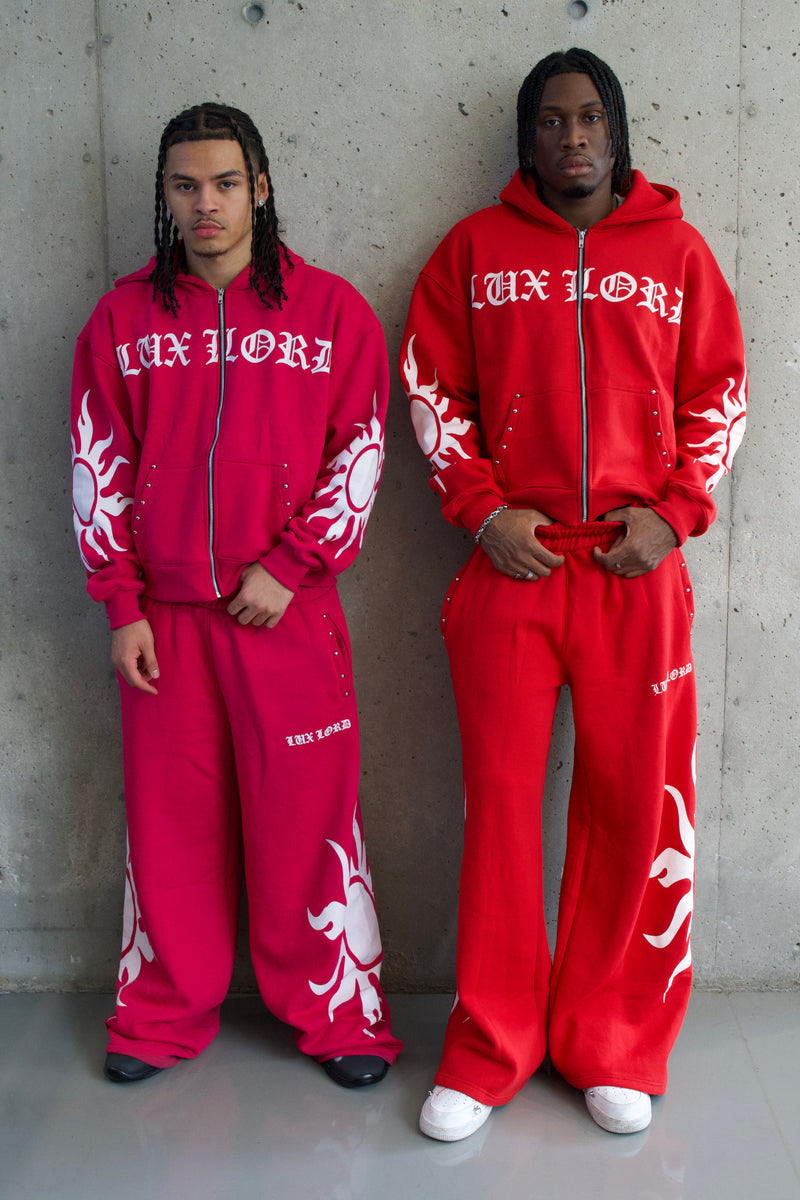 Pink Sun Sweatpants