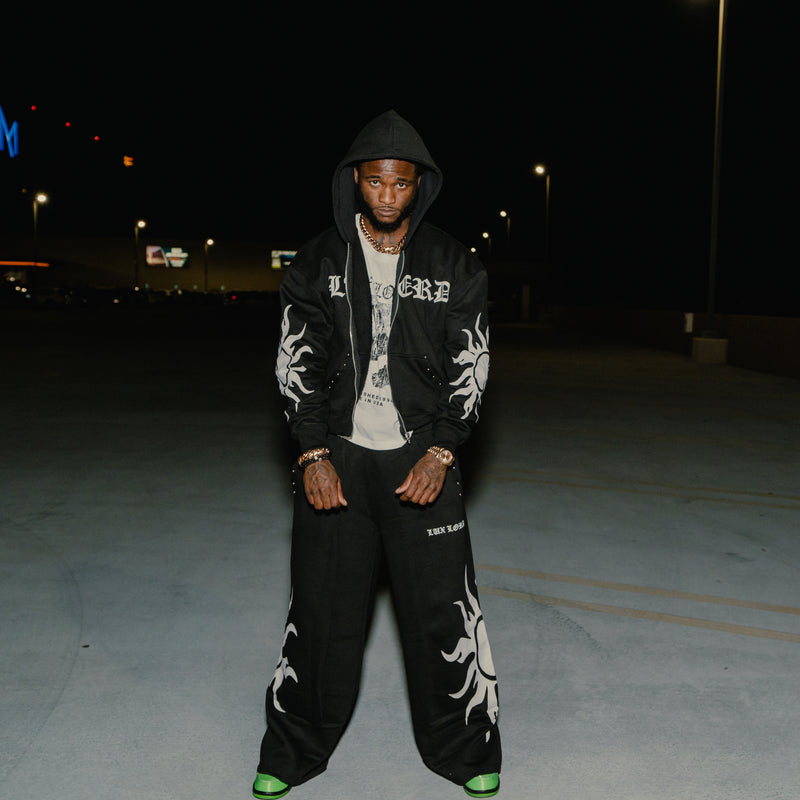 Black Sun Zip-Up