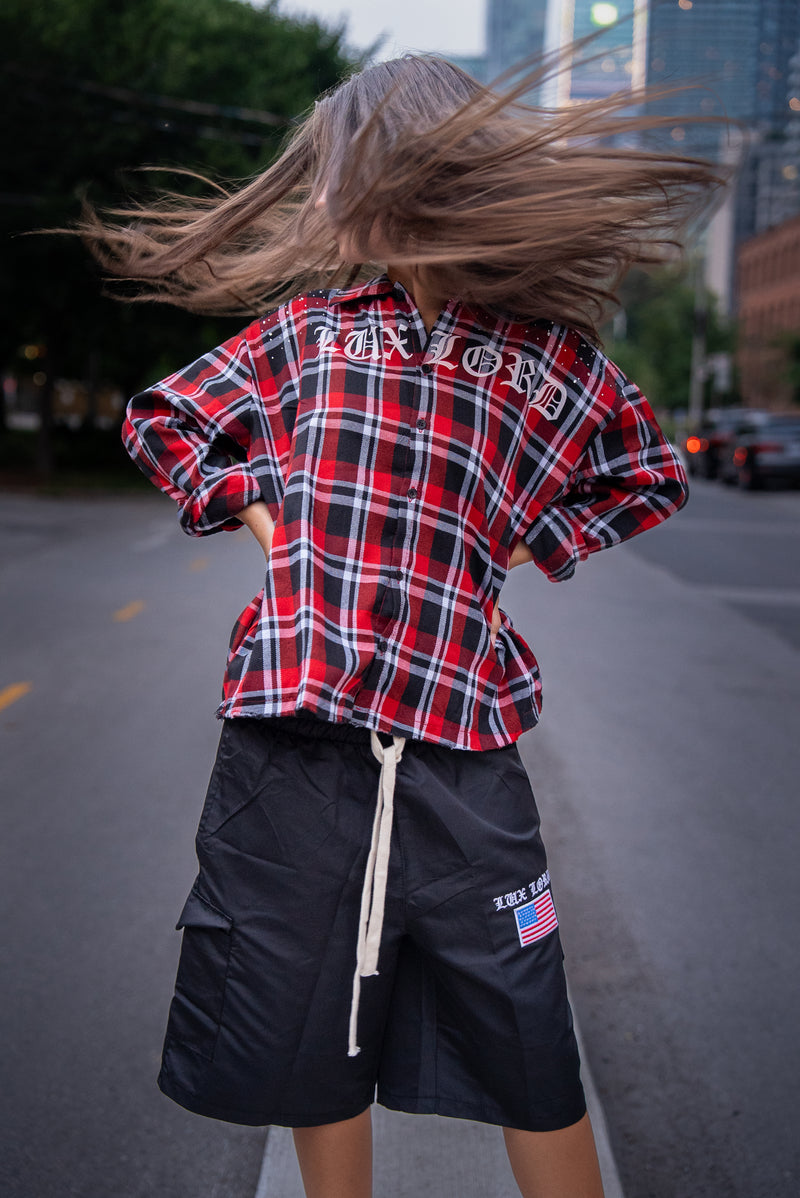 Red Buss Down Flannel