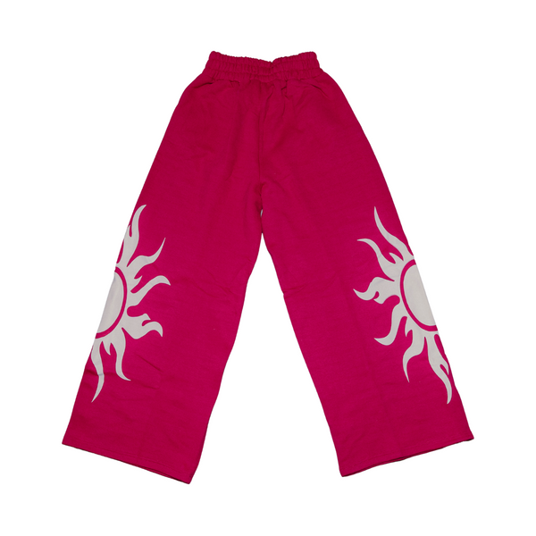 Pink Sun Sweatpants