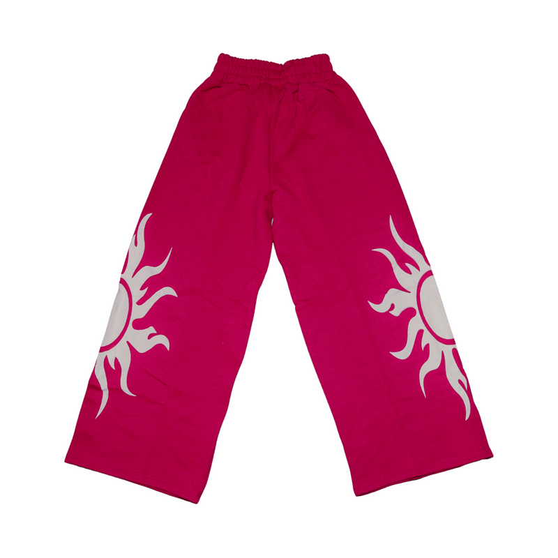 Pink Sun Sweatpants