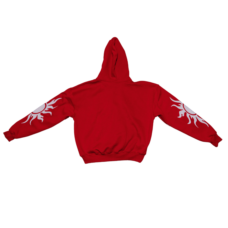 Red Sun Zip-Up
