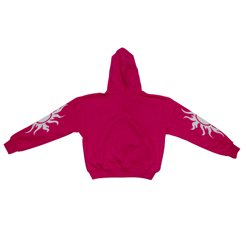 Pink Sun Zip-Up