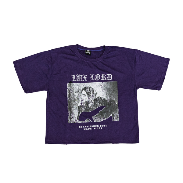 Purple Vintage Tee