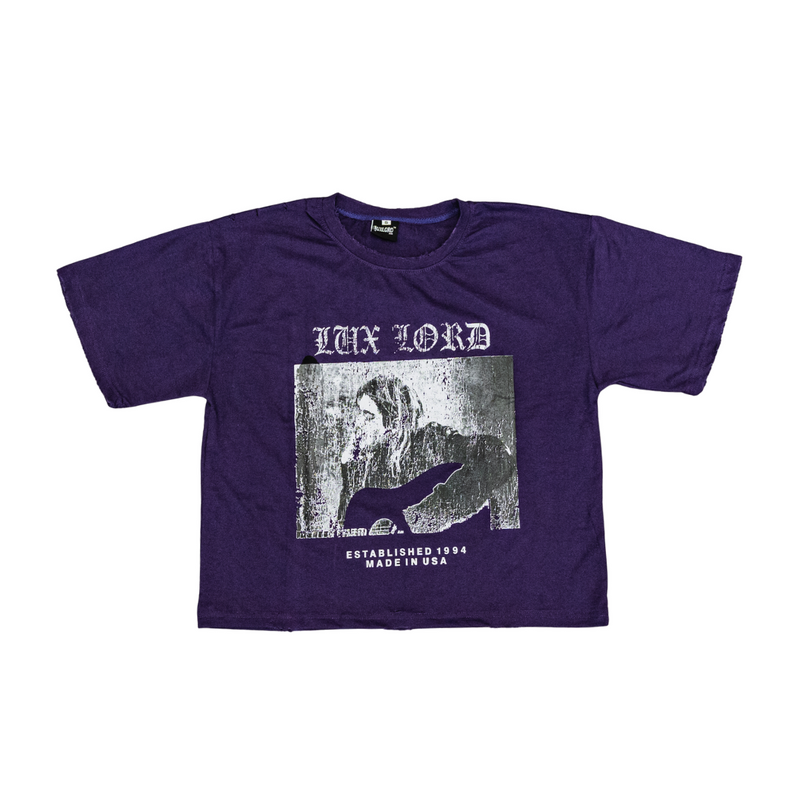 Purple Vintage Tee