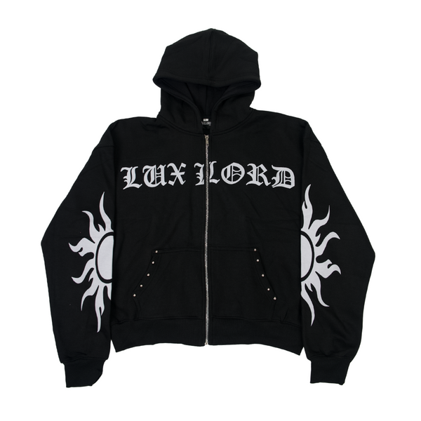Black Sun Zip-Up