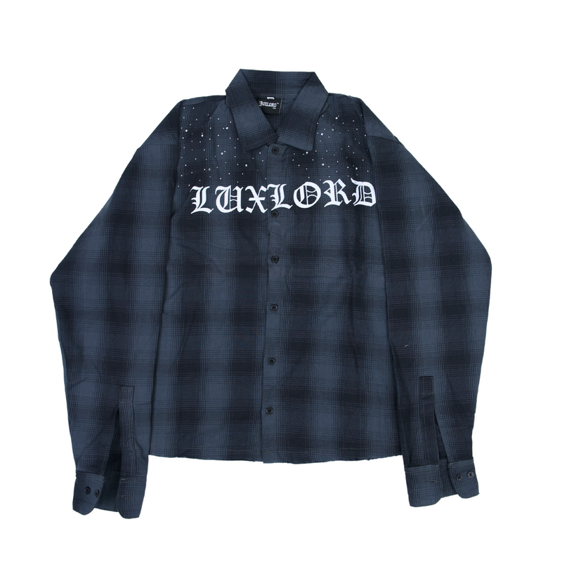 Black Buss Down Flannel