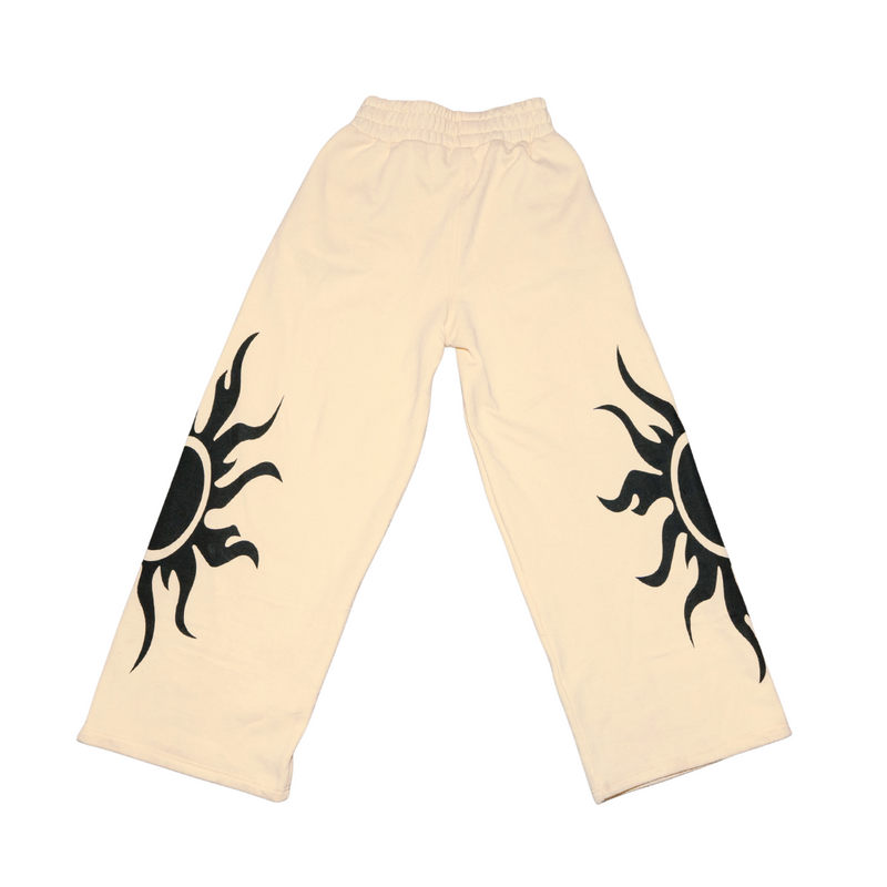 Cream Sun Sweatpants