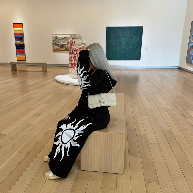 Black Sun Sweatpants