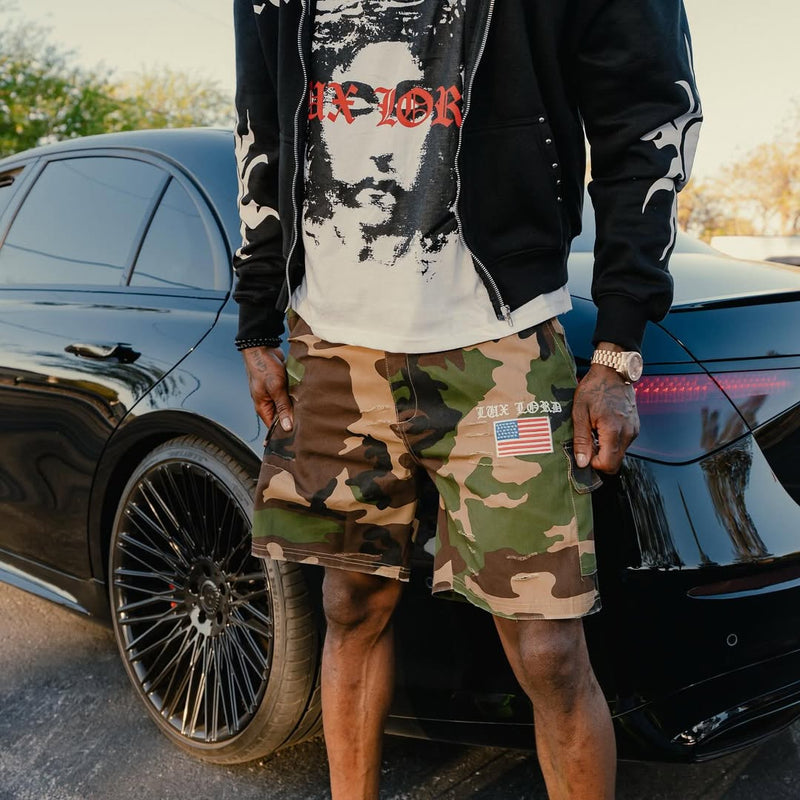 USA Camo Jorts