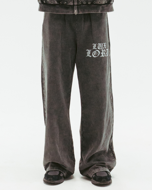 "GRAPHITE" GEMSTONE SWEATS