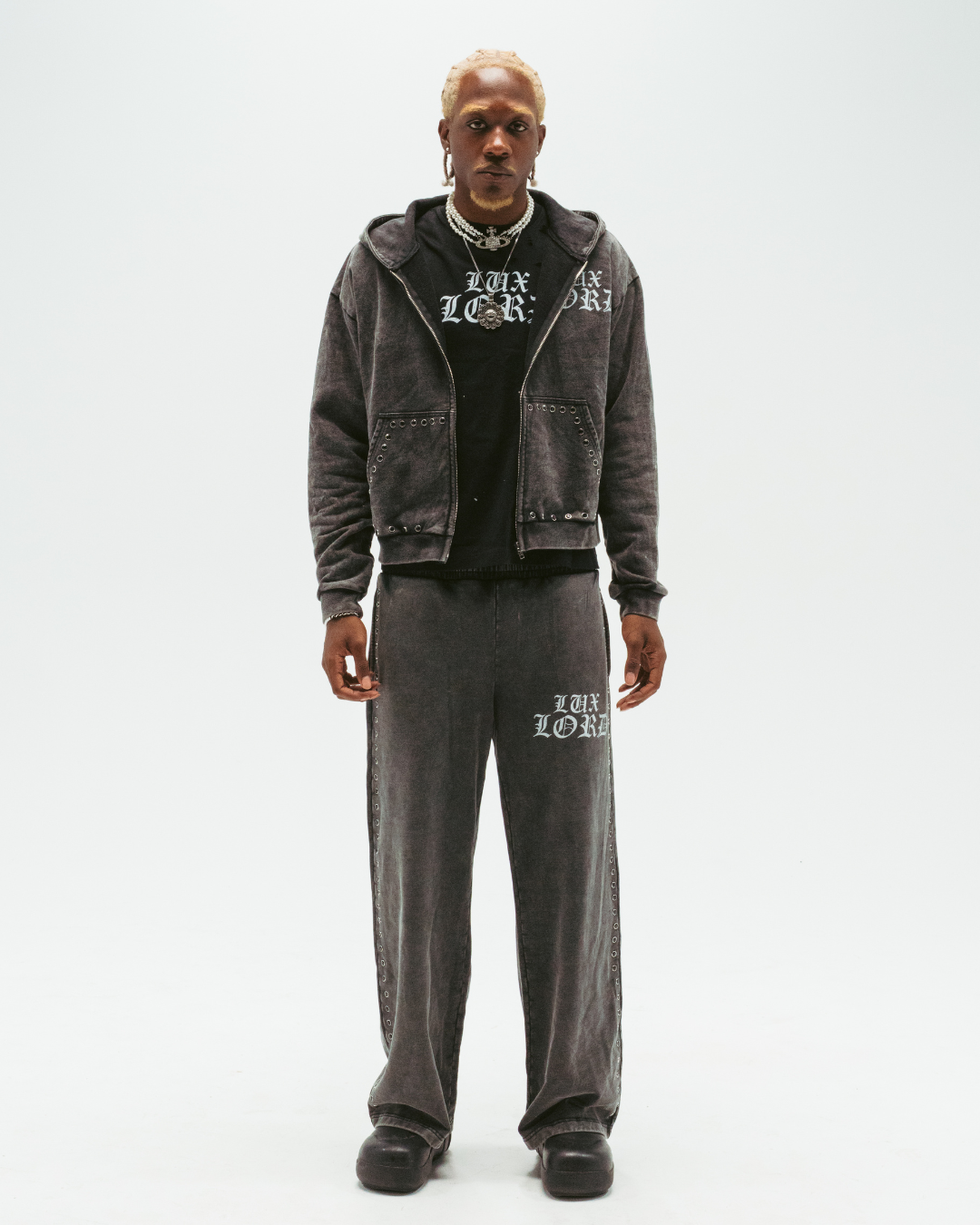 "GRAPHITE" GEMSTONE SWEATSUIT