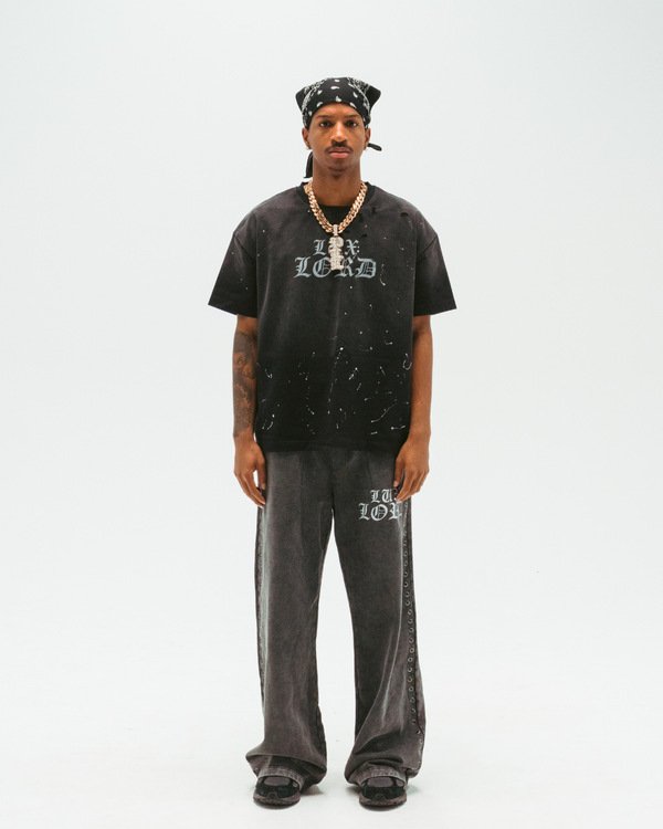 "GRAPHITE" GEMSTONE SWEATS