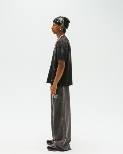 "GRAPHITE" GEMSTONE SWEATS